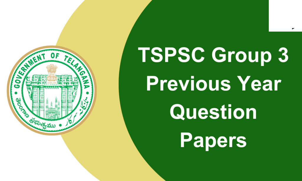 TSPSC Group 3 Previous Papers